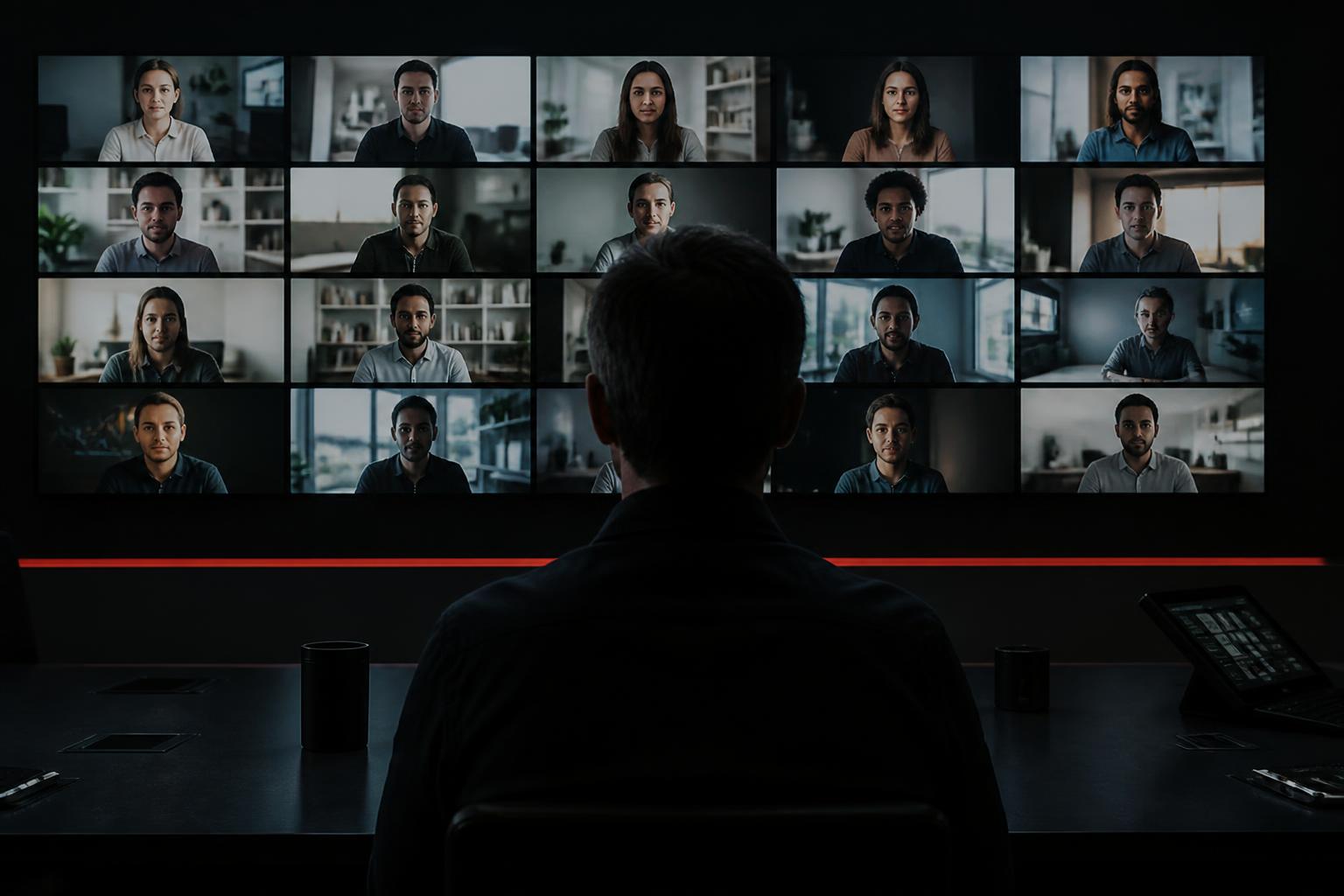 A distributed network of senior specialists, assembled around one mandate.