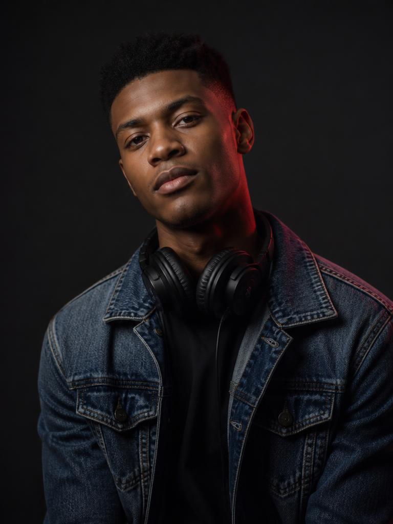 Kwame Mensah, commercial talent based in Accra, Ghana